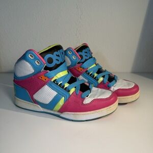 RARE Osiris NYC 83 Slim (SP13) Marina Women's Sz 8 High Tops Skate Shoes ~VGC~